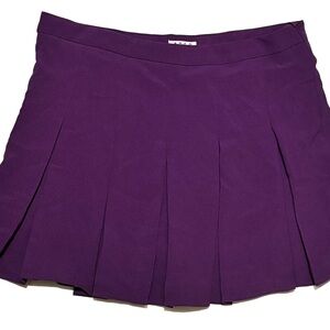 Pleated pickleball Purple Women's Skirt